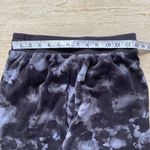 Three Dots  Black Gray Marbeled Fleece Sweatpants Joggers Women's Size Small‎ S Photo 3