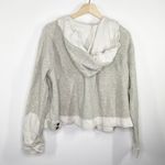 Free People Womens Gray Full Zip Jacket Size S Boxy Oversized Casual Lounge Photo 1