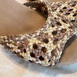 Toms Platform Wedge Sandals Shoes Women’s Size 9.5 Ankle Strap Woven Open Toe Photo 3