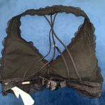 Black Halter Neck Bralette Size XS Photo 1