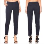 Vince  Side Strapping Wool Pants in Coastal Blue Size 10 Photo 3