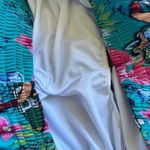 Thigh hugger lifting tropical women riding rockets shorts M/L Blue Size M Photo 4