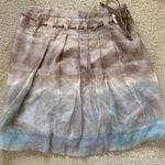 Brunello Cucinelli Gunex  ombre 100% silk mini skirt Photo 2