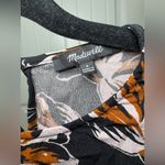  Madewell Duskblossom Shirred Short Sleeve Floral Top Photo 5