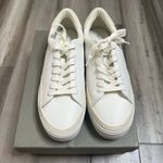 ALLSAINTS NEW All Saints Trish Leather Sneakers Women's White Size 11 Photo 3