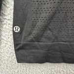 Lululemon  Breeze By Long Sleeve Squard Shirt Black Athletic Athleisure Women's 6 Photo 2