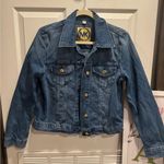 Michael Kors  Women's Size L Denim Jacket, Blue Button Front, Medium Wash Photo 0