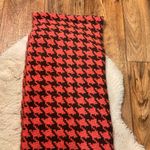 Banana Republic Wool Angora Rabbit Hair Blend Square Scarf Color Tan Cream Plaid Photo 3