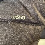 Eddie Bauer  Women Down Jacket size S EB650 color gray/bluish 100% nylon BNWOT Photo 3