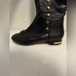 Michael Kors Ailee Black Leather Knee Photo 7