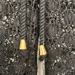 Kahalai Crochet Lace Black Swim Cover Pant Swimsuit Size Large NWT #5017 Photo 2