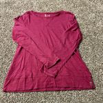 Ruff Hewn  Women's Long Sleeve Berry Top (R1) Photo 0