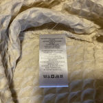 Standard Cloth‎ XL Textured Zip Up Longsleeved Cream Jacket Photo 2