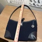 The Sak  Nylon Crochet Knit Navy Blue Shoulder Bag Casual Summer‎ Travel Vacation Photo 6