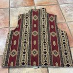 Vintage Southwestern Reversable Embroidered Native American Kokopelli vest Size XL Photo 3