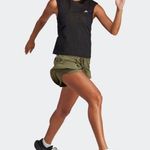 Adidas  Army Green MADE TO BE REMADE RUNNING SHORTS Photo 2