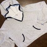 Lucky Brand Oversized, Cropped Hoodie Sweatshirt with black trim - size medium Photo 2