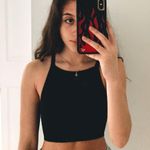 Aerie Black Workout  Top  Photo 0