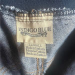 Indigo Blue  Maternity Denim Jeans Pregnancy Stretch FIt Size L Photo 7