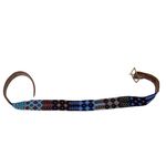 Calleen Cordero Cabo 1.75” Woven Belt Size 32 Blue Photo 5