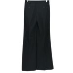 Theory Black Lonan Lightweight Wool Blend Wide Leg Pants Size 0 Model 8011228R Photo 2