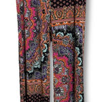 Chico's Chico’s Palazzo Pants Size 0 (US 4/6) Boho Wide Leg Travel Pull On Paisley Photo 0