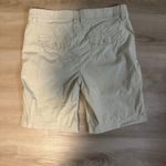 Chico's Beige Utility Shorts Size 12 US Womens Bermuda Capri Casual Khakis Photo 8