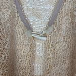 My Pretty Angel Crochet Linen Blend Sleeveless Vest Boho Festival Medium Photo 1