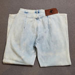 One Teaspoon  Streetwalkers High Waist Straight Leg Trouser Denim Jeans - Kansas Photo 9