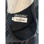 Valentino Garavani VALENTINO BLACK BEADED DRESS size 8 Photo 5