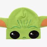 Disney Star Wars The Mandalorian The Child Baby Yoda Flip-Down Adult Beanie NWT Photo 0