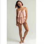 Free People ‘Free to Be’ Blush Pink Cami Tank, Size L, NWT Photo 1