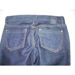 New Womens NWT $295 Designer GoldSign Jeans Dark Misfit 25 Slim USA Tall 35 Blue Photo 4