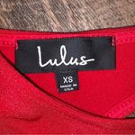 Lulus Lulu’s Dress Women Size XS Red Fit Flare A Line Skater Mini Cocktail Party Dress Photo 1