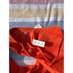 Aerie NWT, Women, , Bikini Top, Ruffled Edge, Orange, Sz M Photo 3