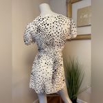 superdown  Revolve White Dress Black Starry Night Small NWT Photo 3