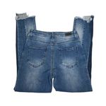 Black Label Womens 7 Two Tone Color Block Straight Leg Jean Photo 4