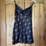 Victoria's Secret Victoria’s Secret Forest Fairy Printed Satin Mini Slip Dress Size Small Photo 42