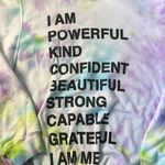 ANINE BING  Tie Dye Graphic Print Crew Neck Size Small Photo 3