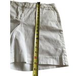 Talbots Women's White Shorts Size 10 Cotton Blend Photo 8