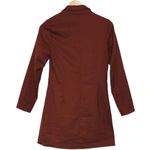 Abercrombie & Fitch Womens Burgundy Red Long Sleeve Trench Coat Jacket Size S Photo 1