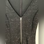 Wilfred Aritzia black and white zipper front long sleeve dress size Small Photo 7