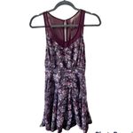 Urban Outfitters Kimichi blue UO floral rose purple sweetheart dress Photo 2