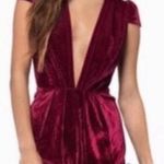 Tobi Velvet Romper Photo 0