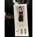 Alfred Angelo Women's  Black Velvet Bridesmaids/Cocktail Dress Size 8 Photo 7