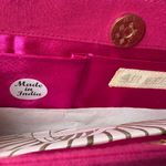 NWT Sir Alistair Rai Pink and Gold Clutch Photo 4