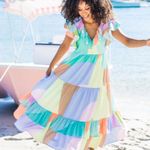 CROSBY by Mollie Burch Color block Midi Dress Photo 1