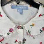 Hill house Women's The Going Out Pajama top White Size M Photo 2