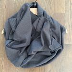 Lululemon Rare Vinyasa Scarf Rulu Fabric Wee Stripe Black Heathered Slate Black Photo 4