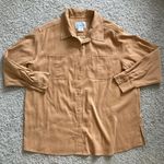 Basic Editions  Beige Button Down Photo 0
